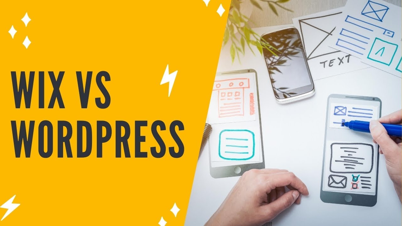 wix ou wordpress comparatif