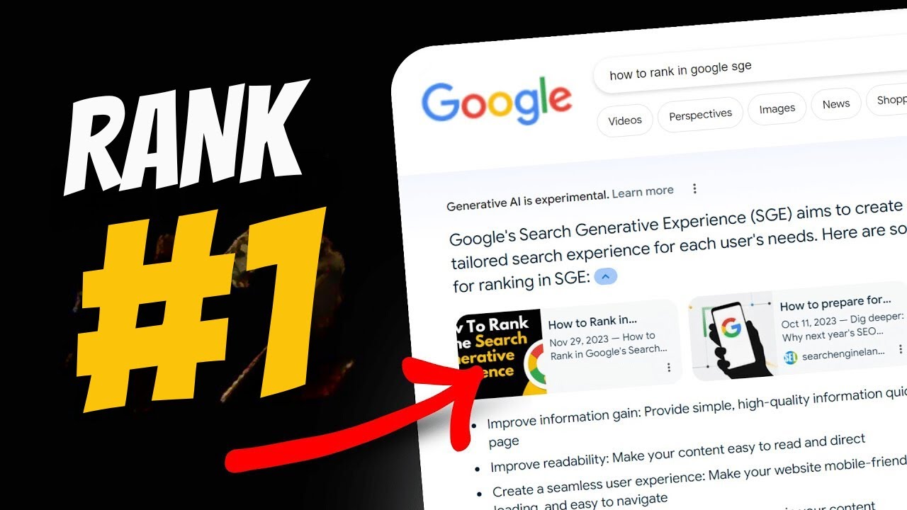 google sge seo