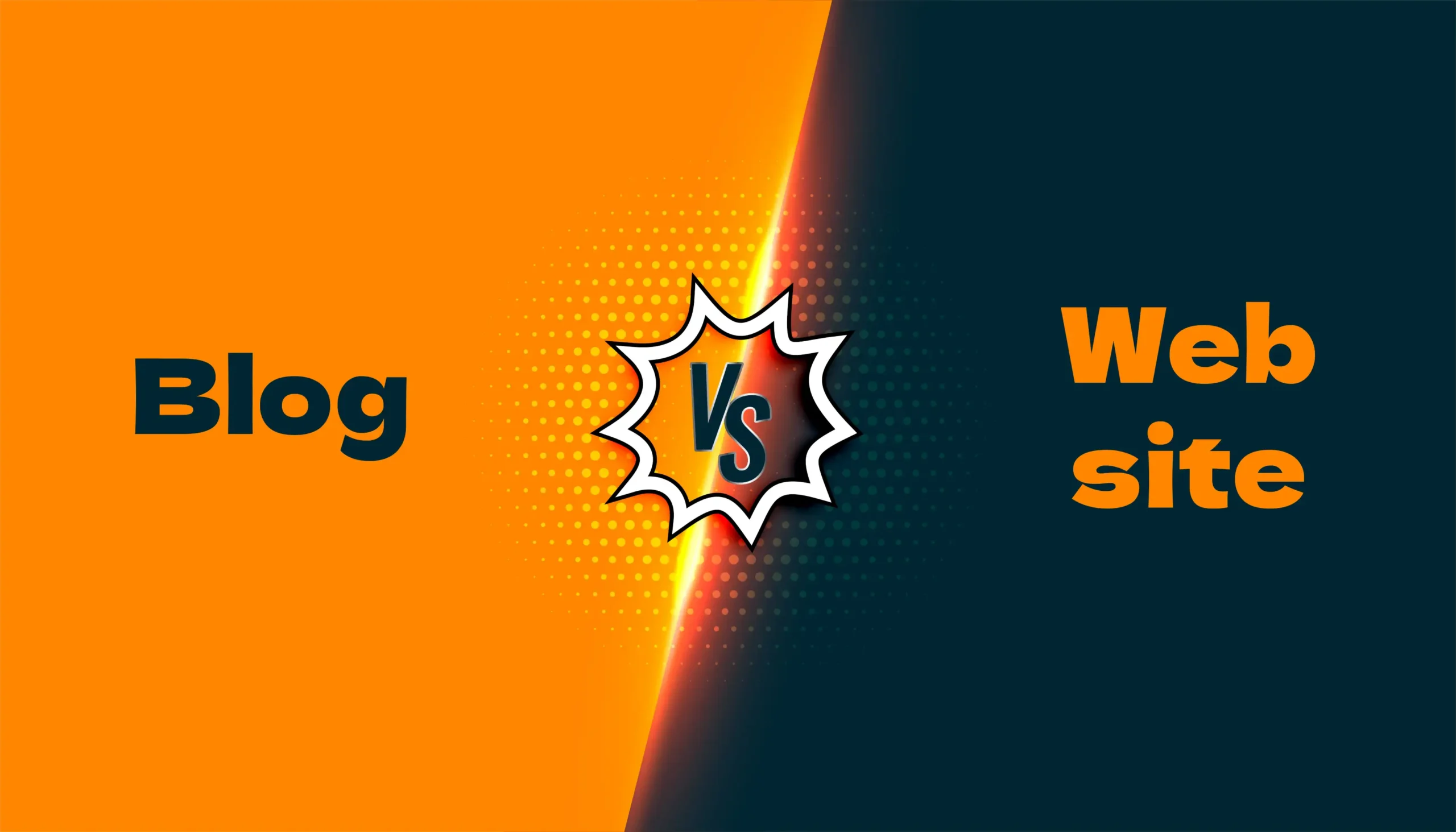 différence entre blog et site web